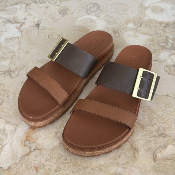 Sorel Women’s Roaming™ Big Buckle Slide Sandals - Picture 2 of 11